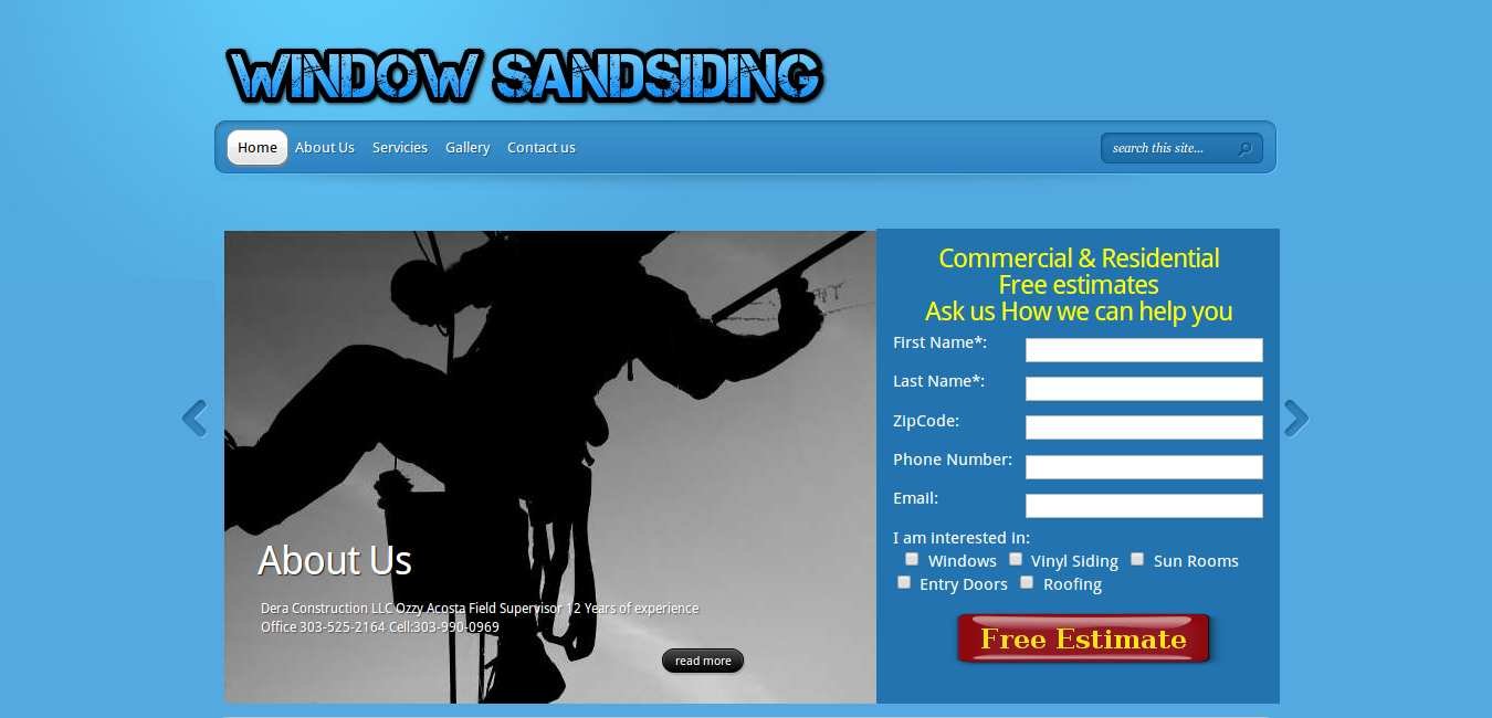 You are currently viewing Window sandsiding